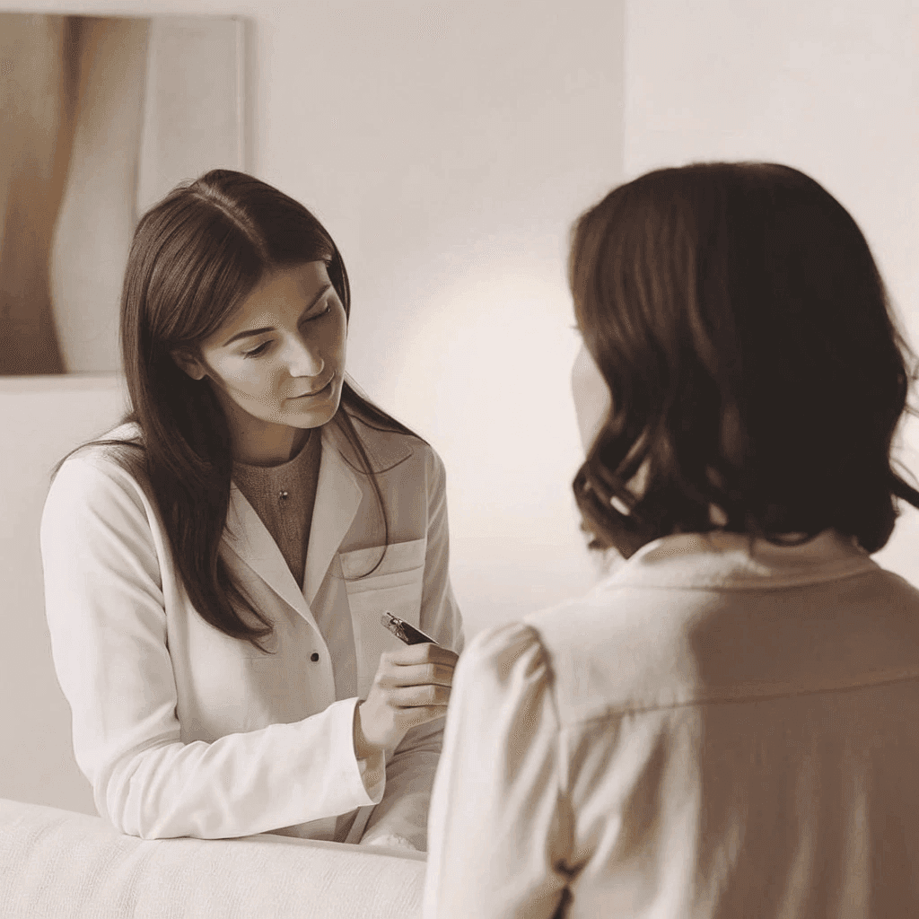A consultation at Roniya Aesthetic Clinic